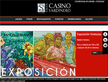 Tablet Screenshot of grancasinosardinero.es
